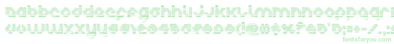 Шрифт charliesangleschrome – зелёные шрифты на белом фоне