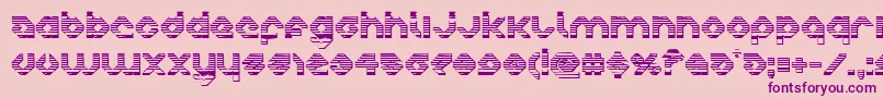 charliesangleschrome Font – Purple Fonts on Pink Background
