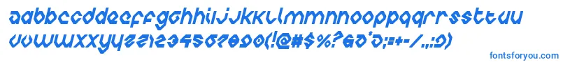 charliesanglescondital-fontti – siniset fontit valkoisella taustalla