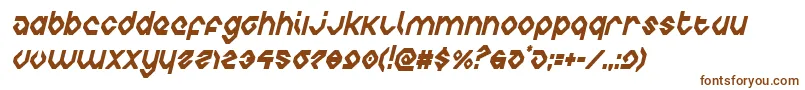Шрифт charliesanglescondital – коричневые шрифты