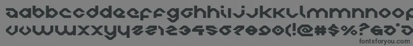 charliesanglesexpand Font – Black Fonts on Gray Background