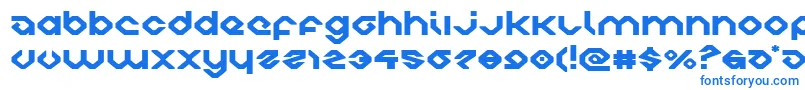 Шрифт charliesanglesexpand – синие шрифты