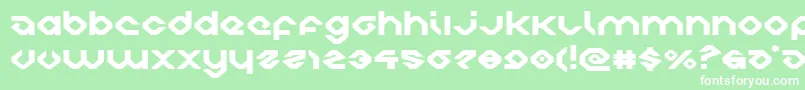 フォントcharliesanglesexpand – 緑の背景に白い文字