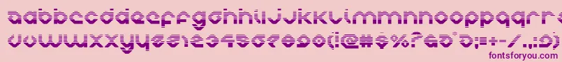 charliesanglesgrad Font – Purple Fonts on Pink Background