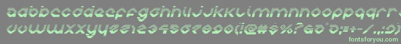 charliesanglesgradital-fontti – vihreät fontit harmaalla taustalla
