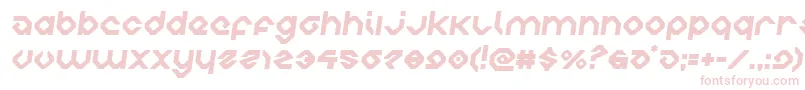 charliesanglessemital Font – Pink Fonts on White Background