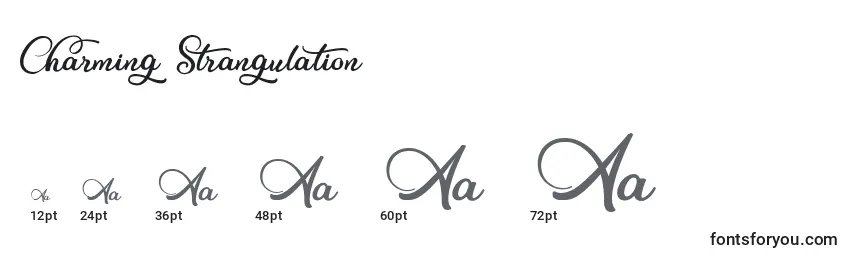 Charming Strangulation Font Sizes