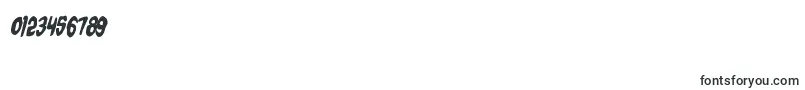 charmlingballoonital Font – Fonts for Numbers and Digits