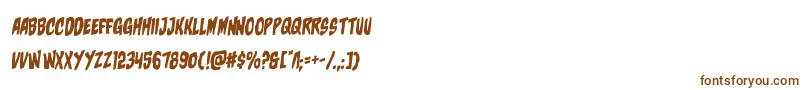 charmlingrotal Font – Brown Fonts on White Background