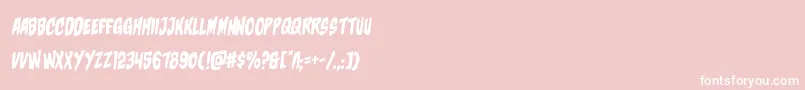 charmlingrotal Font – White Fonts on Pink Background