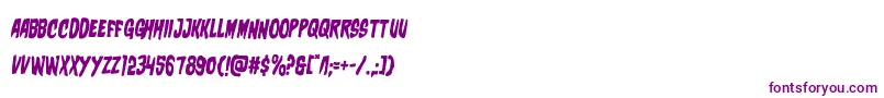 charmlingrotate2 Font – Purple Fonts on White Background