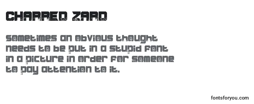 CHARRED ZARD Font