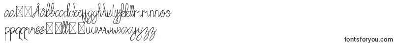 Chattagirie Bold-Schriftart – rumänische Schriften