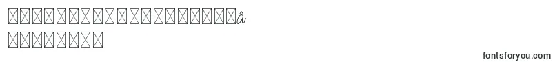 Chattagirie Bold-Schriftart – hebräische Schriften