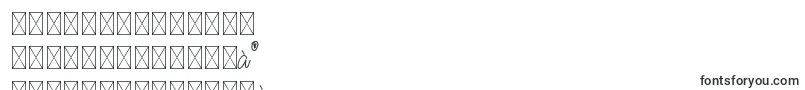 フォントChattagirie Bold – タミル文字
