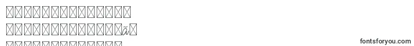 Chattagirie Bold-Schriftart – koreanische Schriften