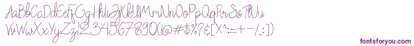 Chattagirie Font – Purple Fonts