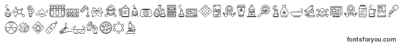 Fonte Chemistry Icon – fontes Helvetica