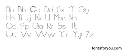 Review of the Chempaka Ranting Outline Font