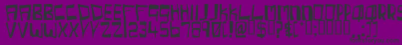 More about CHERC Font CHERC Font – Black Fonts on Purple Background