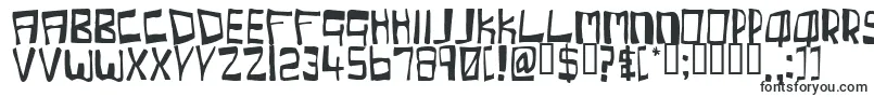 Шрифт CHERC    – шрифты для VK