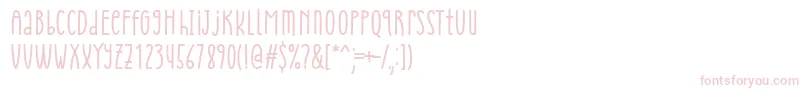 フォントCheria Font by Situjuh 7NTypes – ピンクのフォント