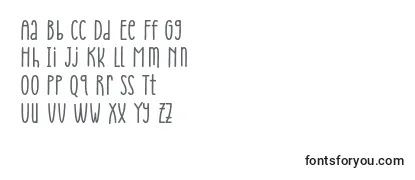 Überblick über die Schriftart Cheria Font by Situjuh 7NTypes