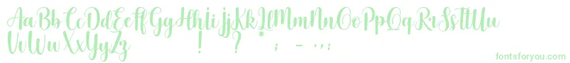 Cherishing Moments Font – Green Fonts