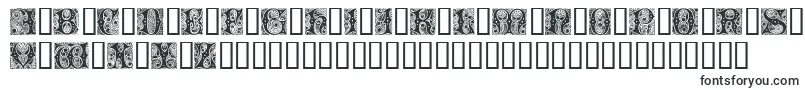 Cheshire Initials-fontti – Alkuainefontit