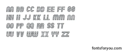 Обзор шрифта Chicago Italic