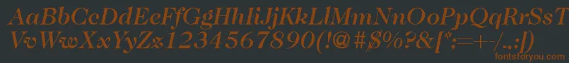 Más sobre la fuente Caslon335mediumRegularitalic fuente Caslon335mediumRegularitalic – Fuentes Marrones Sobre Fondo Negro