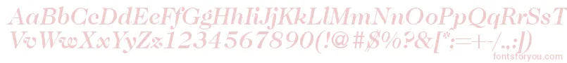 Caslon335mediumRegularitalic Font – Pink Fonts