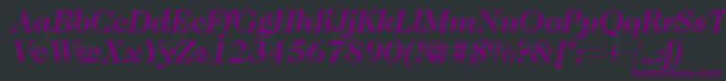 Подробнее о шрифте Caslon335mediumRegularitalic Шрифт Caslon335mediumRegularitalic – фиолетовые шрифты на чёрном фоне