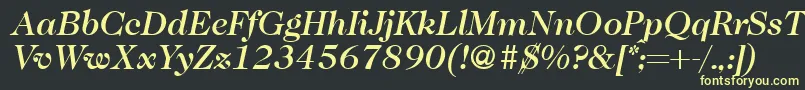 Lisätietoja Caslon335mediumRegularitalic-fontista Caslon335mediumRegularitalic-fontti – keltaiset fontit mustalla taustalla