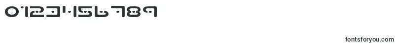 PlanetSExpanded Font – Fonts for Numbers and Digits