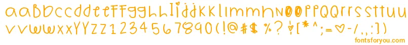 ChildsWish Font – Orange Fonts