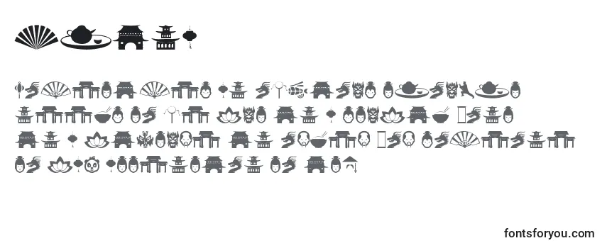 Обзор шрифта China (123331)