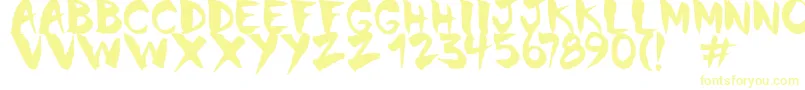 Chinela Brush Font – Yellow Fonts