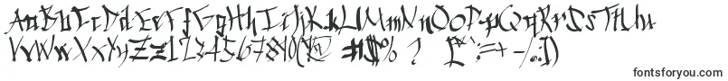 fuente Chinese Calligraphy – Fuentes de Adobe Premiere Pro