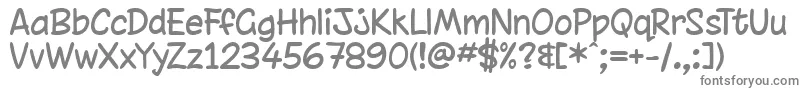 Шрифт chinrg   – серые шрифты