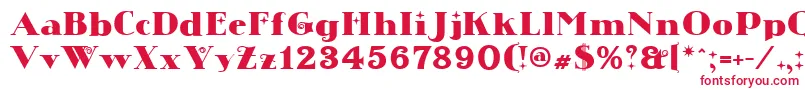 Chistoso Regular Font – Red Fonts