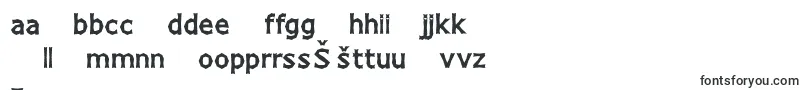 Шрифт CHIZZ    – латышские шрифты