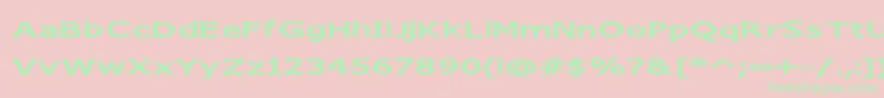 CHIZZW   Font – Green Fonts on Pink Background