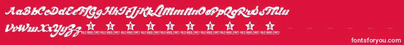 CHOCD TRIAL    Font – White Fonts on Red Background