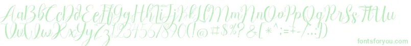 Chocolate Milky Free Personal Font – Green Fonts