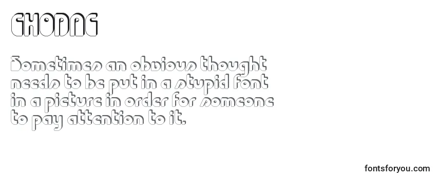 CHODAC   (123369) フォントのレビュー