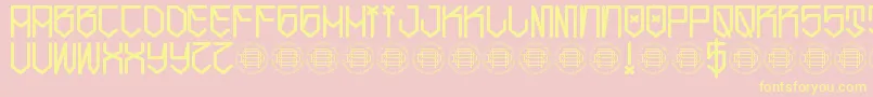 More about Cholo Letters Demo Font Cholo Letters Demo Font – Yellow Fonts on Pink Background