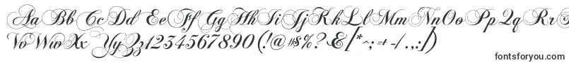 ChopinScript Font – Fonts for engraving