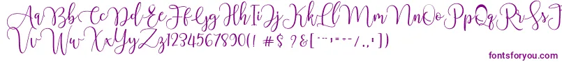 Chourush Font – Purple Fonts