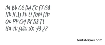 フォントChristed Font by 7NTypes Italic